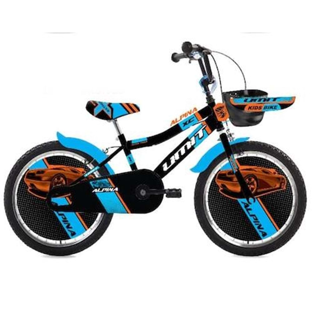 ÜMİT 16 ALPINA M BMX - V - SİYAH -TURUNCU - 1