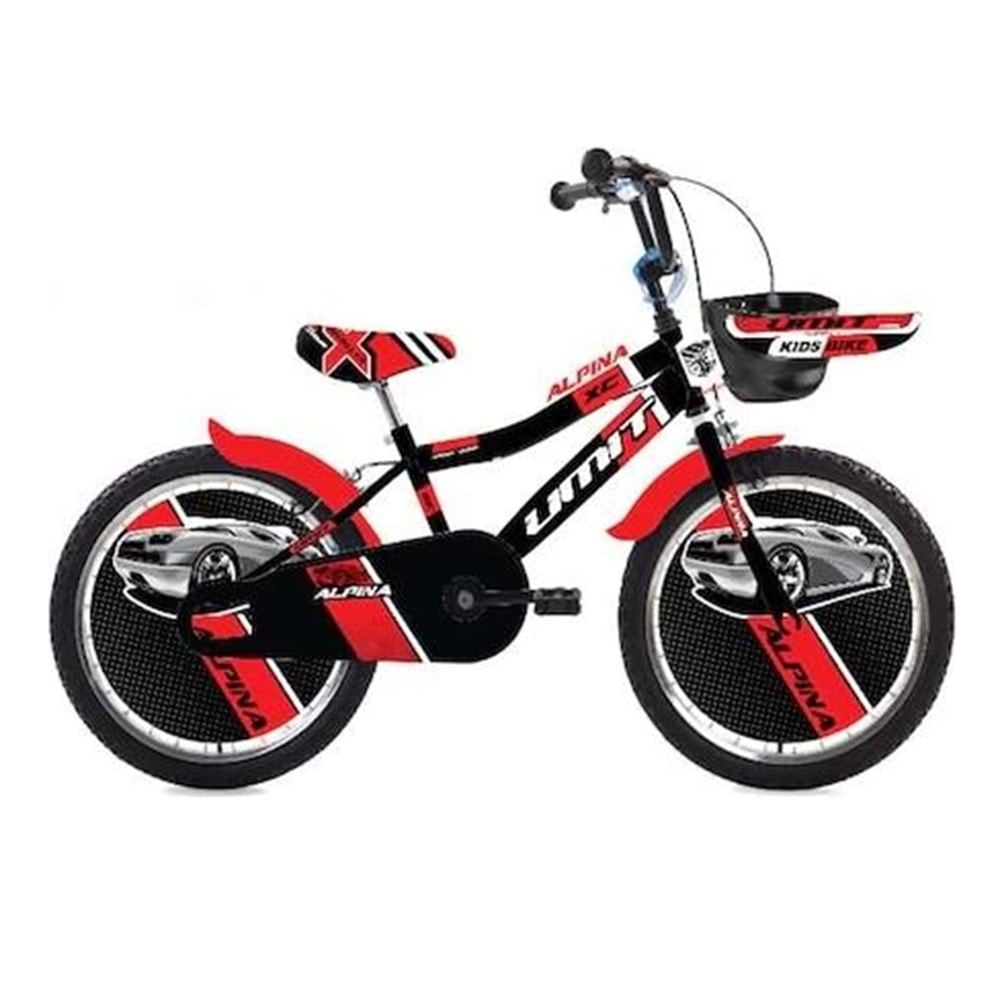 ÜMİT 20 ALPINA-M-BMX-V - SİYAH-KIRMIZI - 1