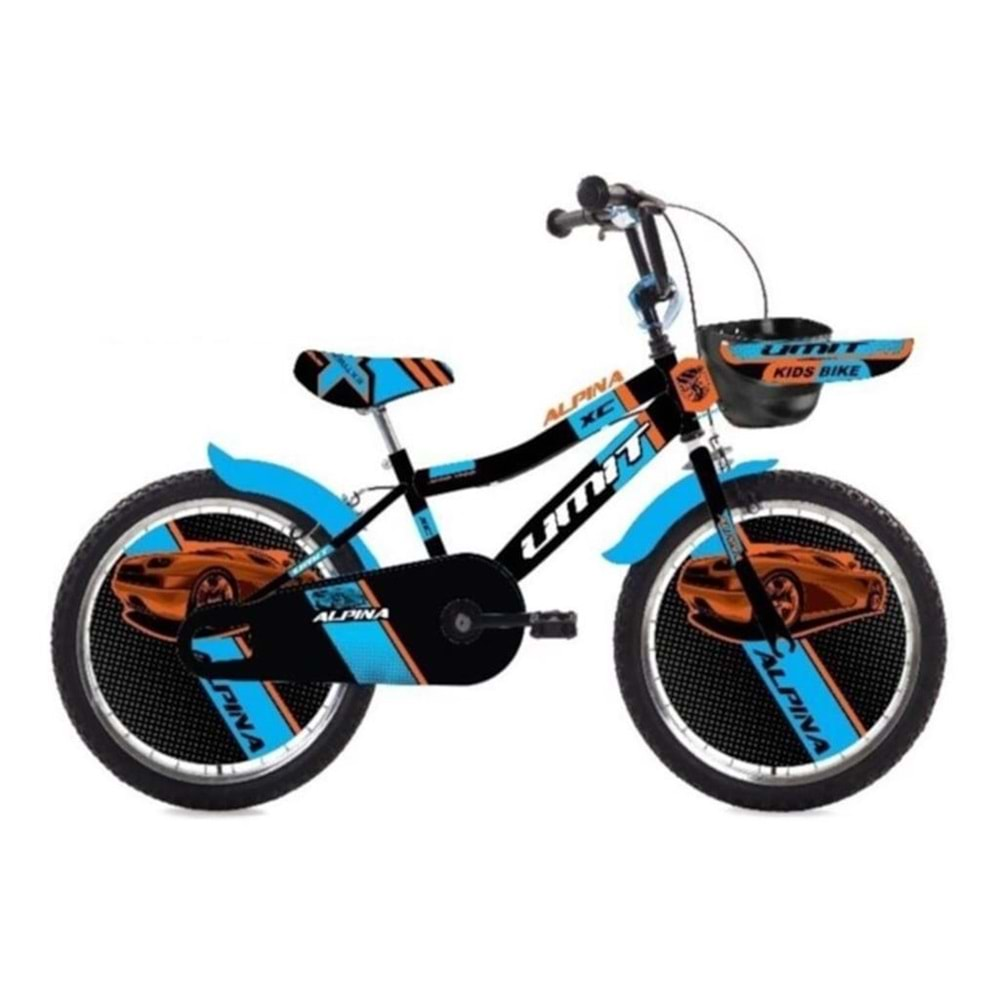 ÜMİT 20 ALPINA-M-BMX-V - SİYAH-MAVİ-TURUNCU - 1