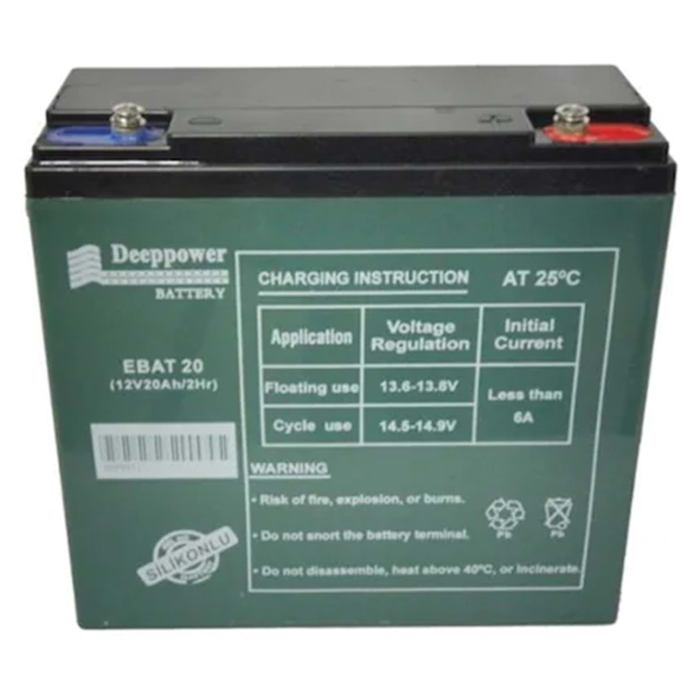 AKÜ 12V20 FOR DEEPPOWER (UPS LEAD ACİD BATTERY)