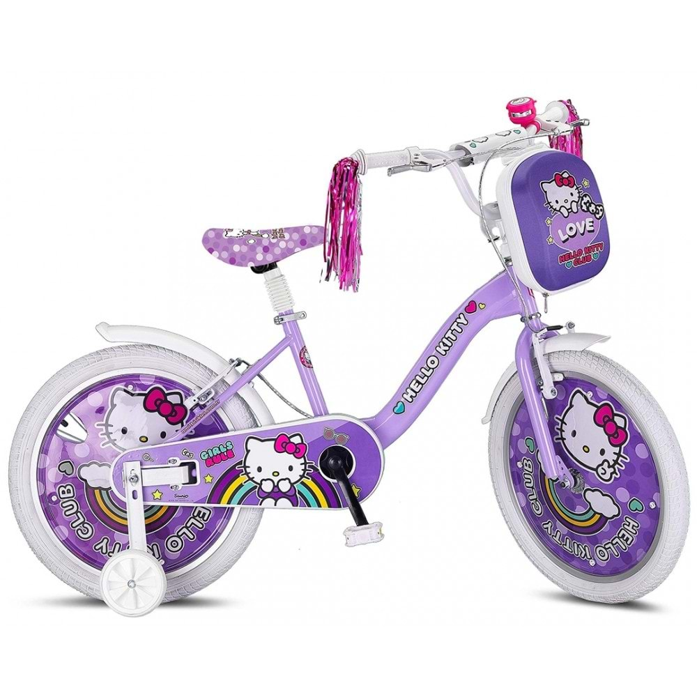 ÜMİT 20 HELLO KITTY BMX ÇANTA V - LİLA - 1