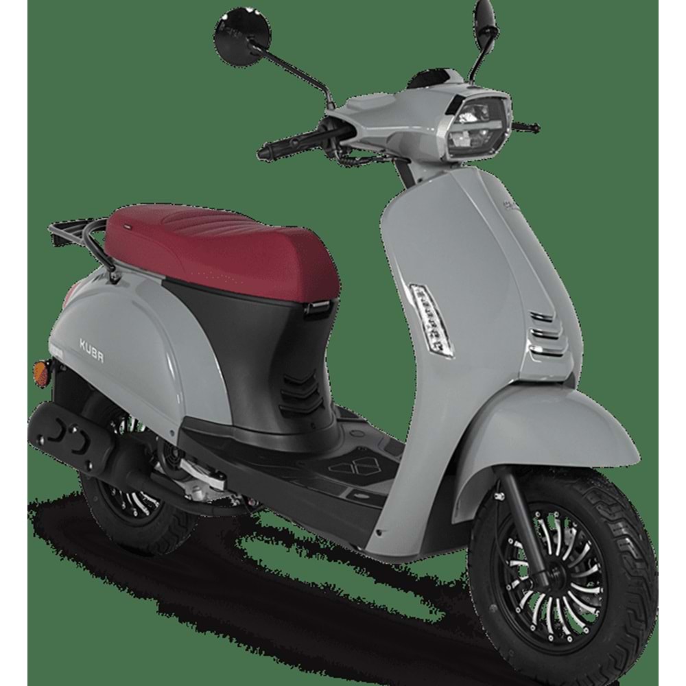 KUBA BLUEBIRD PRO İKİ TEKERLİ MOPED GRİ NARDO