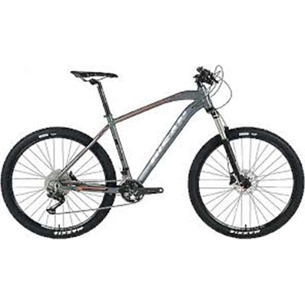 BİSAN MTX 7600-22 17 İNÇ 43 CM 20 VİTES 27 JANT - MAT GRİ TURUNCU - 1