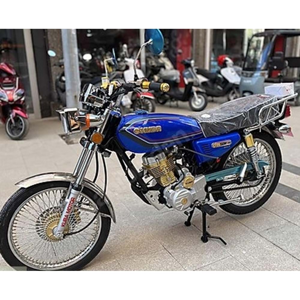 KUBA ÇITA50R-PRO GOLD İKİ TEKERLİ MOPED MAVİ