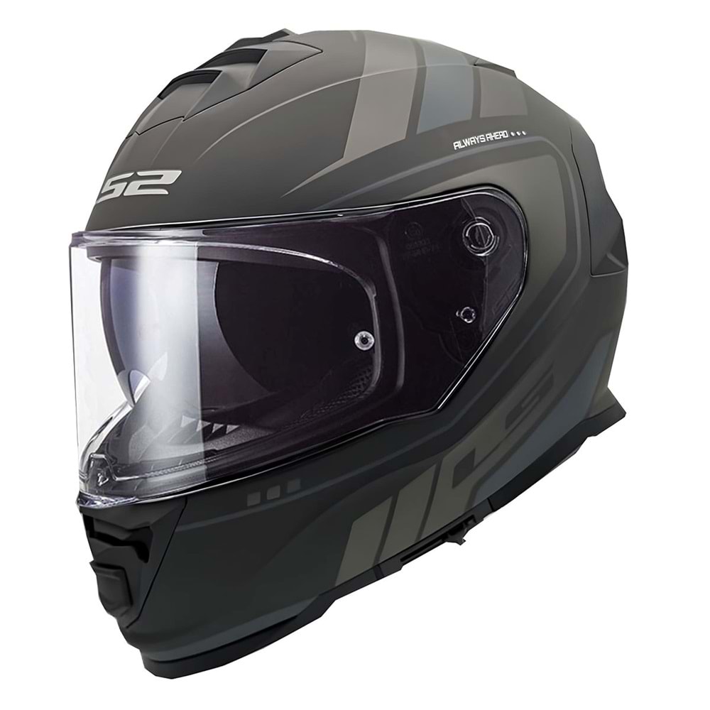 LS2 STORM 2 FIST MAT SİYAH KASK XXL
