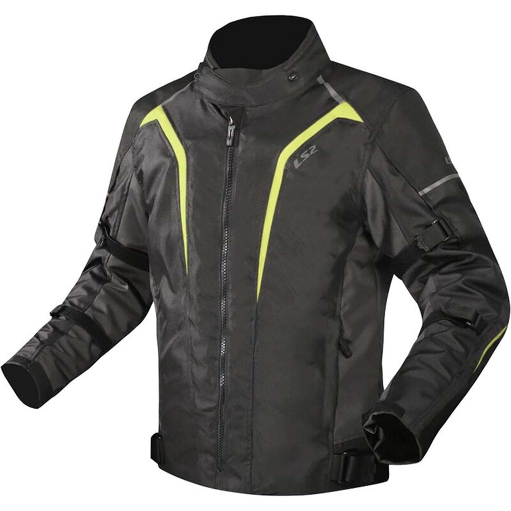 LS2 SEPANG MONT SİYAH-GRİ-NEON SARI XL