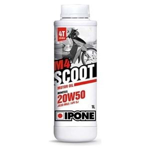 IPONE M4 SCOOT 20W50 4T MİNERALLİ YAĞ 1 LT