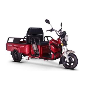 KUBA ECO PIKAP ÜÇ TEKERLEKLİ ELEKTRİKLİ MOPED KIRMIZI