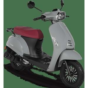 KUBA BLUEBIRD PRO İKİ TEKERLİ MOPED GRİ NARDO