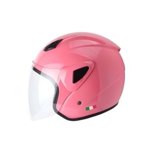 SWAY YARIM KASK PEMBE ÇİÇEKLİ L