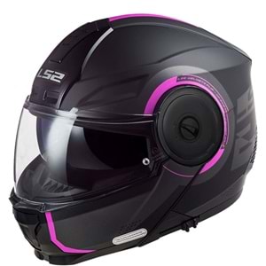 LS2 SCOPE 2 ARCH MAT TITANIUM-PEMBE KASK M