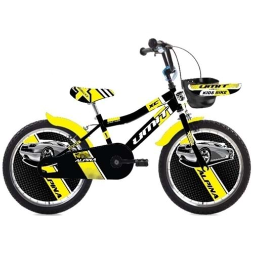 ÜMİT 16 ALPINA M BMX - V - SİYAH -SARI-BEYAZ - 1