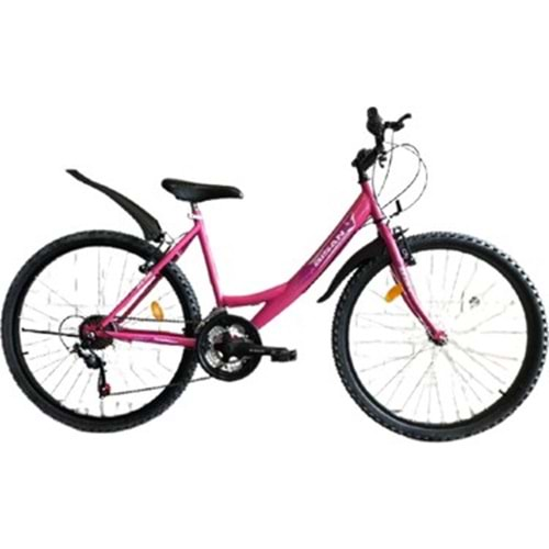 BİSAN 24 SENTIERO V FREN 42CM 21 V - METALİKPEMBE-MOR -