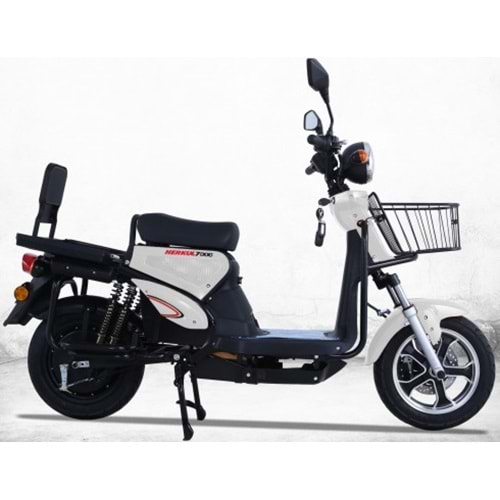 ARORA HERKÜL 7000 İKİ TEKERLEKLİ MOPED BEYAZ