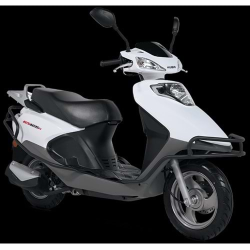 KUBA GS125 İKİ TEKERLİ MOTOSİKLET BEYAZ