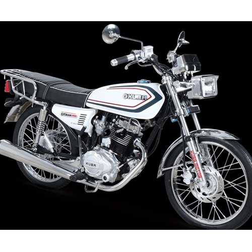 KUBA ÇITA50R-PRO İKİ TEKERLİ MOPED BEYAZ