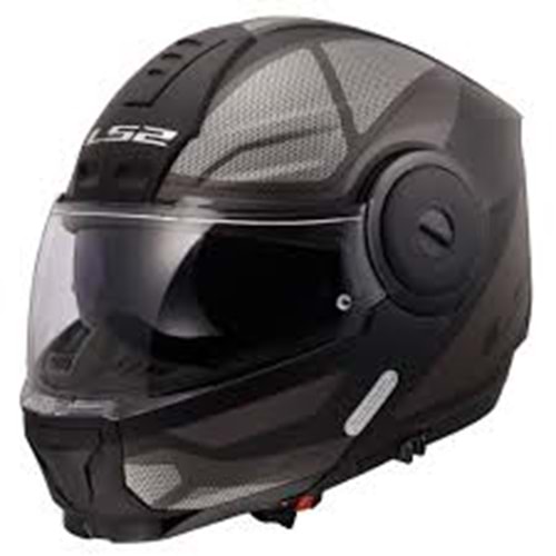 LS2 SCOPE 2 AXIS MAT SİYAH-TITANIUM XL