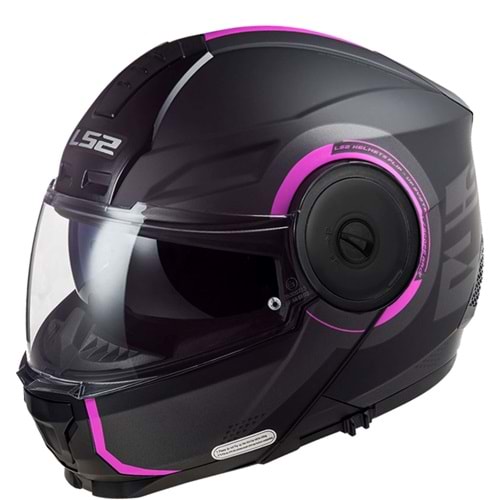 LS2 SCOPE 2 ARCH MAT TITANIUM-PEMBE KASK M