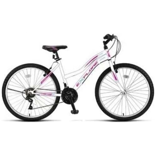 ÜMİT 26 JANT EXPLORER LAYD MTB V FREN 21 SRN - BEYAZ PEMBE