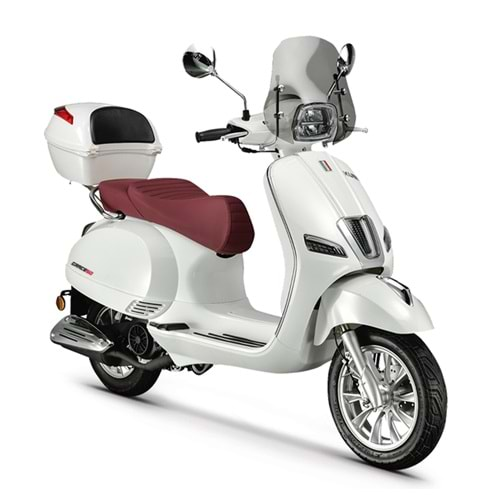 KUBA GRACE 50 İKİ TEKERLİ MOPED BEYAZ