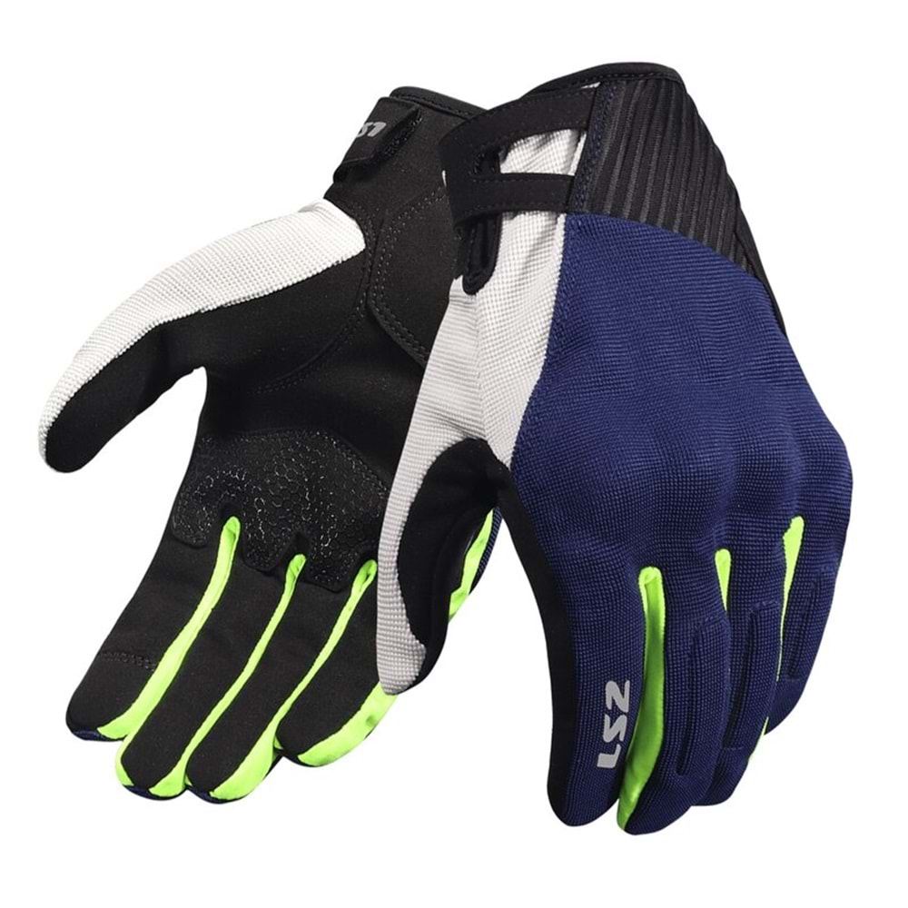 LS2 DART 2 EVO ELDİVEN MAVİ-NEON SARI L