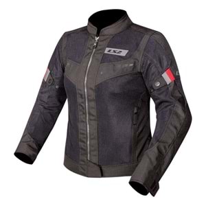 LS2 BLADE AIT KADIN MONT SİYAH-KIRMIZI S